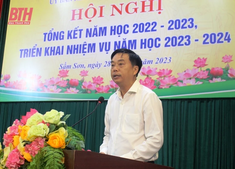TP Sầm Sơn: Nhiều kết quả nổi bật trong năm học 2022-2023