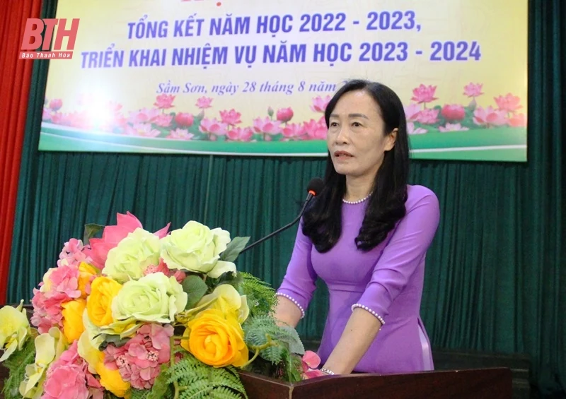 TP Sầm Sơn: Nhiều kết quả nổi bật trong năm học 2022-2023