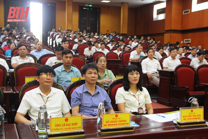Quảng Xương: Nâng cao nghiệp vụ， kỹ năng cho đại biểu HĐND huyện， thường trực， các ban HĐND cấp huyện， xã， thị trấn