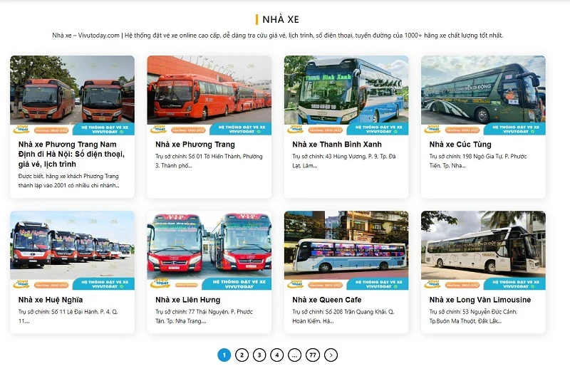 Vivutoday - Hệ thống đặt vé xe toàn quốc đã thay đổi phương thức đặt vé xe