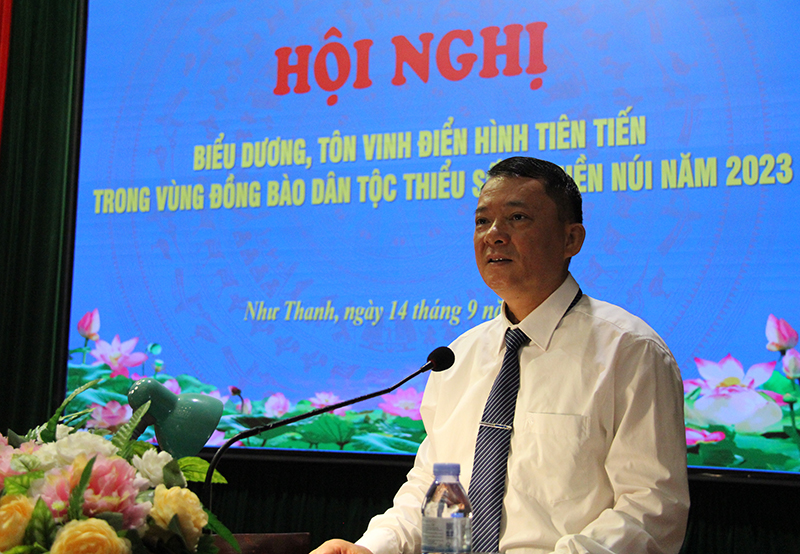 Như Thanh biểu dương, tôn vinh điển hình tiên tiến trong vùng đồng bào dân tộc thiểu số và miền núi