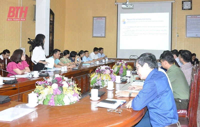 Hướng dẫn lập hồ sơ đề nghị xét tặng Giải thưởng Khoa học và Công nghệ Thanh Hóa, năm 2023