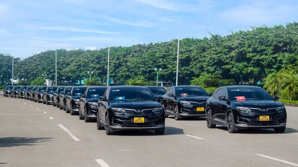 GSM cung cấp ô tô điện VinFast cho Hội nghị Bộ trưởng ASEAN về Quản lý thiên tai