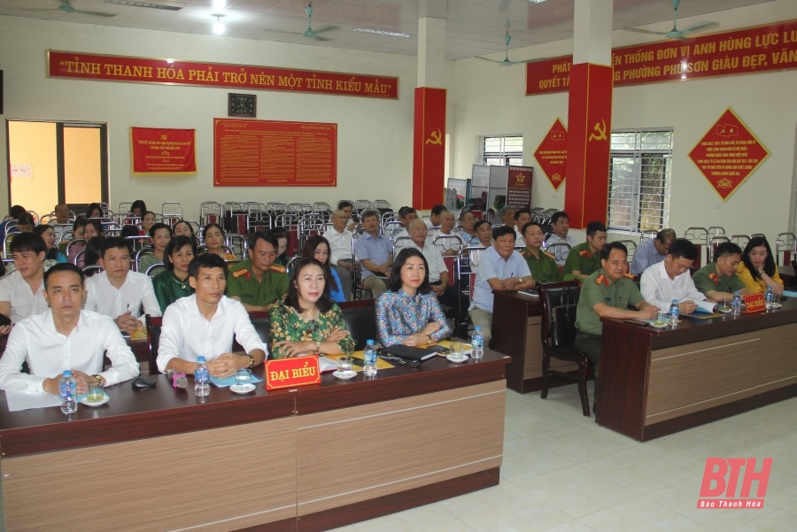 Phú Sơn phấn đấu dẫn đầu thành phố về xây dựng “Đô thị văn minh, công dân thân thiện”