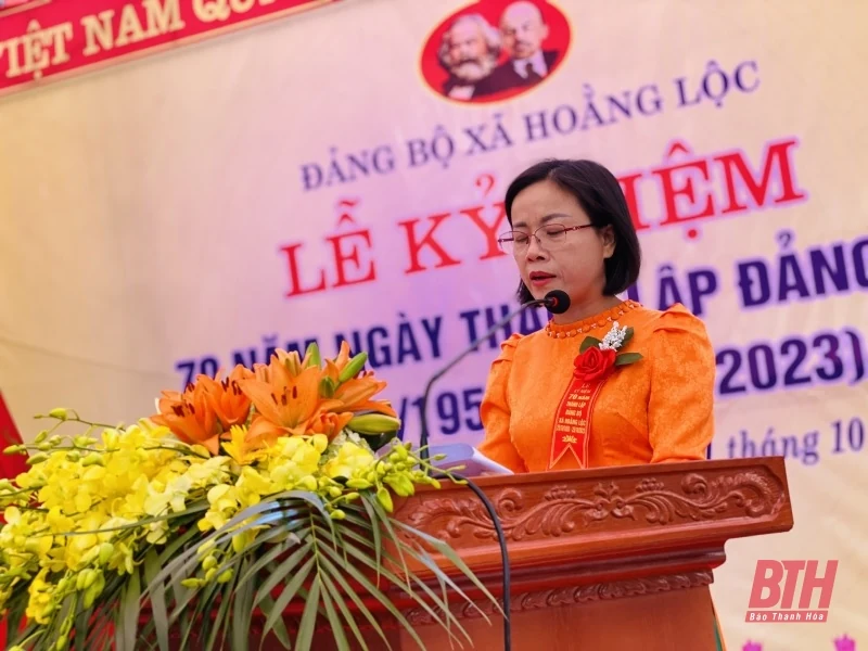 Đoàn kết, đổi mới, xây dựng Đảng bộ xã Hoằng Lộc trong sạch, vững mạnh