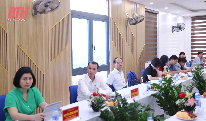 Đoàn Công tác Bộ Thông tin và Truyền thông thăm và làm việc tại Công ty TNHH Minh Lộ