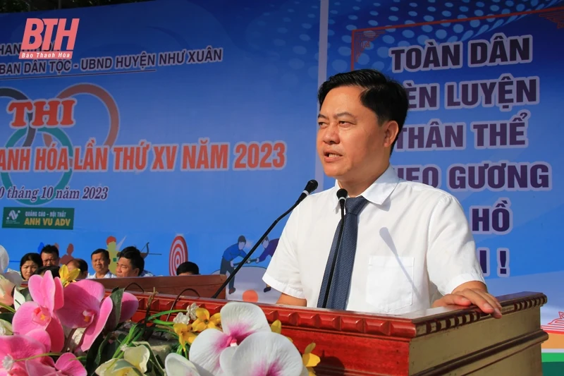 Khai mạc Hội thi thể thao các dân tộc tỉnh Thanh Hóa lần thứ XV