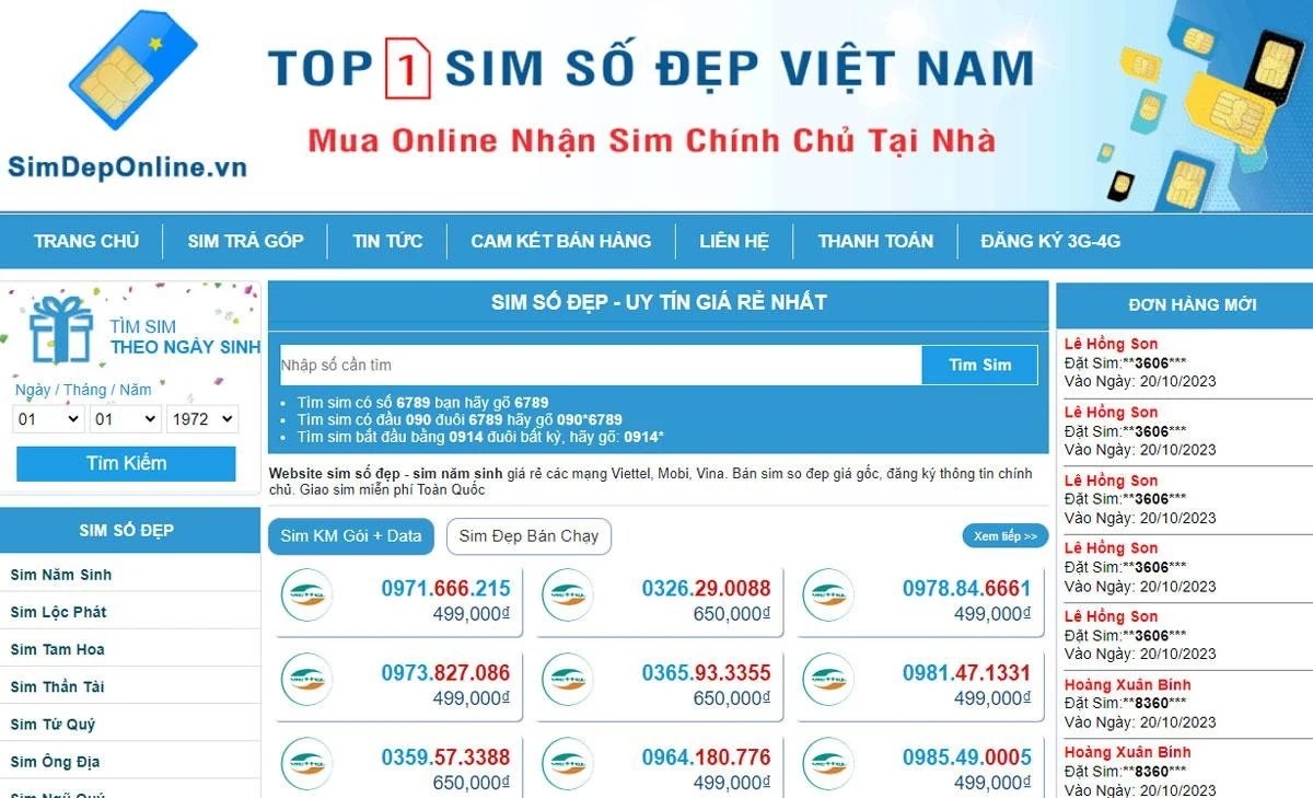 Những lưu ý khi mua sim số đẹp - Mua sim uy tín tại Sim Đẹp Online