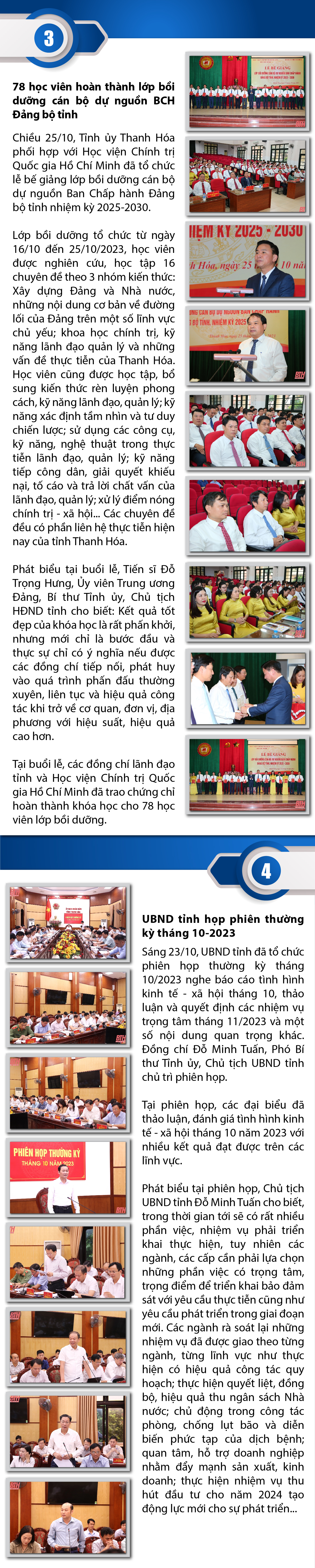 [Infographics] - Những sự kiện nổi bật trong tuần