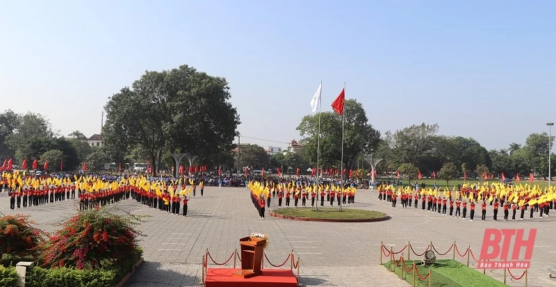 600 vận động viên tham gia Hội khoẻ Phù Đổng thị xã Bỉm Sơn lần thứ XI - năm 2023
