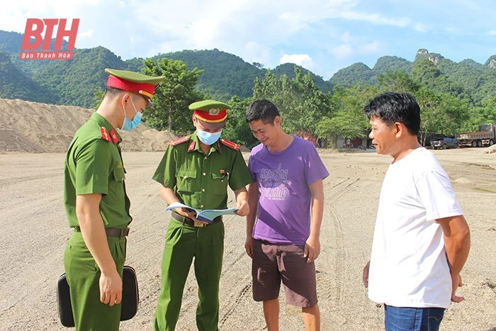 Đa dạng hóa mô hình an ninh trật tự trên địa bàn huyện Cẩm Thủy