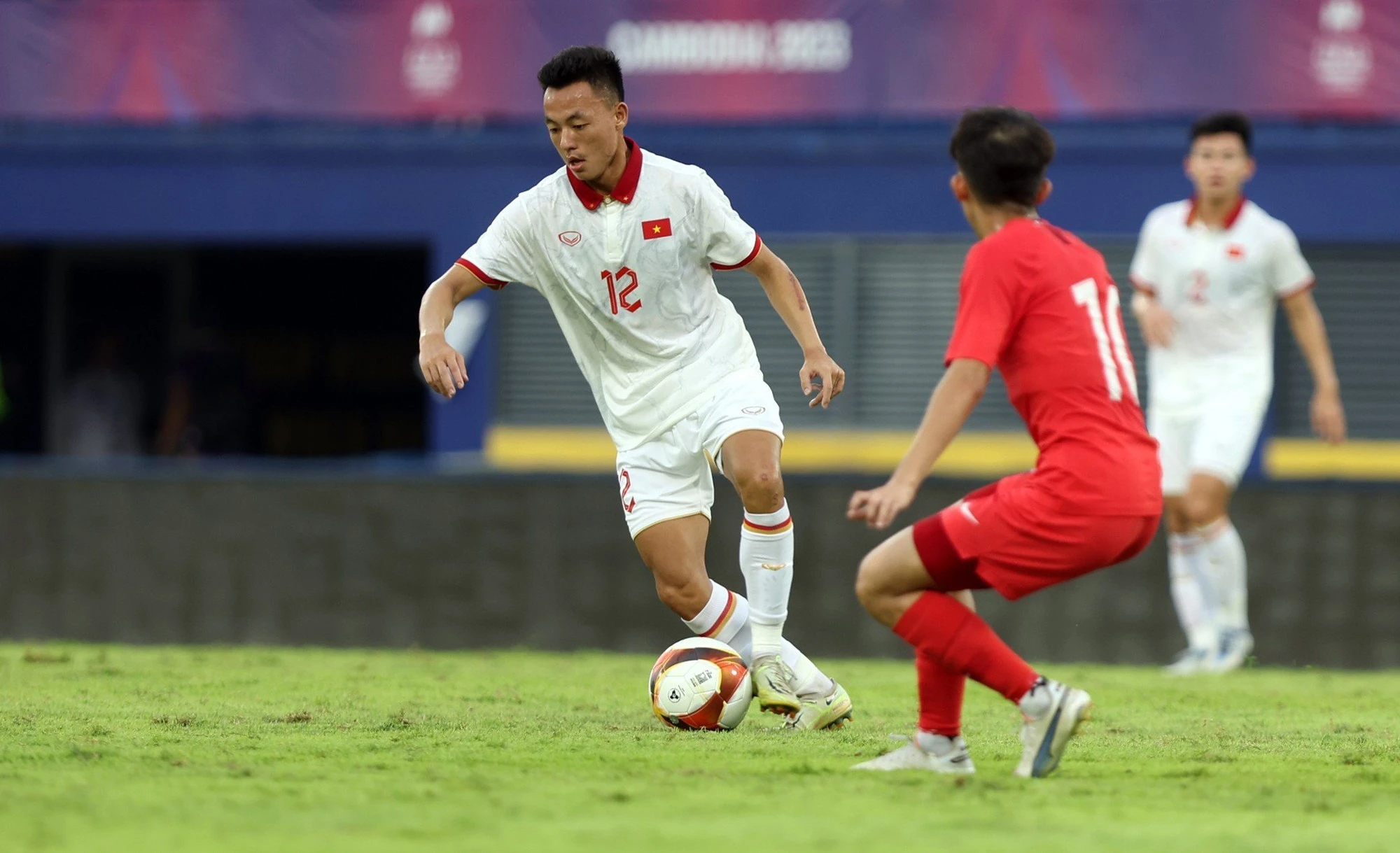 Thái Sơn và các đồng đội U23 Việt Nam vào bảng vừa sức ở VCK U23 Châu Á 2024