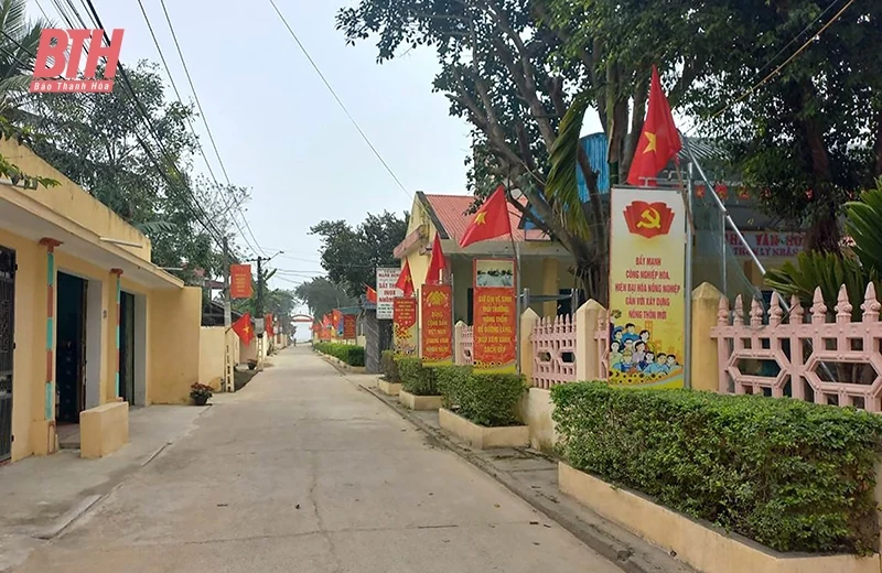 Yên Định vượt khó xây dựng nông thôn mới nâng cao