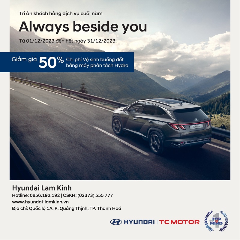 Hyundai Lam Kinh triển khai chương trình tri ân đặc biệt dịp cuối năm