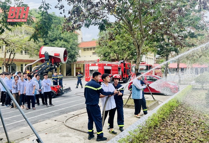 Đồng loạt tổ chức Chương trình tuyên truyền, thực hành, trải nghiệm PCCC và CNCH trên địa bàn tỉnh