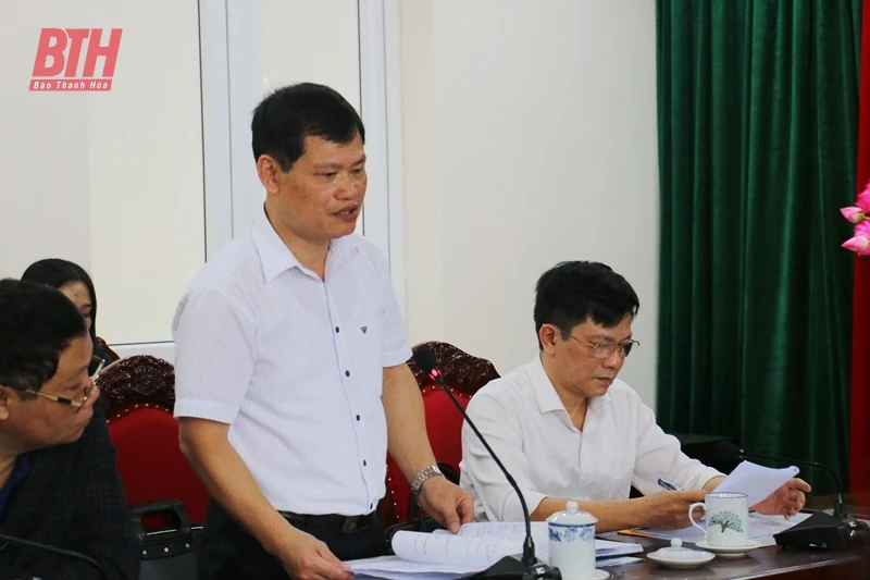 Thảo luận tổ chức chương trình Năm Du lịch Hải Tiến 2024