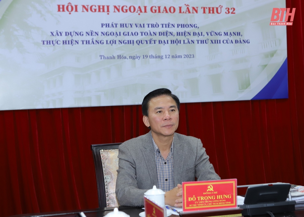 Phát huy vai trò tiên phong, xây dựng nền ngoại giao toàn diện, hiện đại, vững mạnh thực hiện thắng lợi Nghị quyết Đại hội lần thứ XIII của Đảng