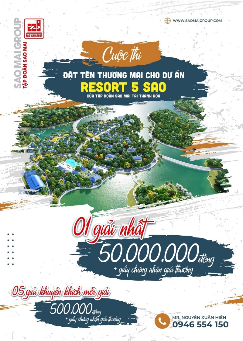 Sao Mai Group: Cần bạn tạo dấu ấn tại Resort 5 Sao