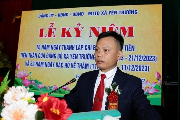 Đảng bộ xã Yên Trường kỷ niệm 70 năm ngày thành lập