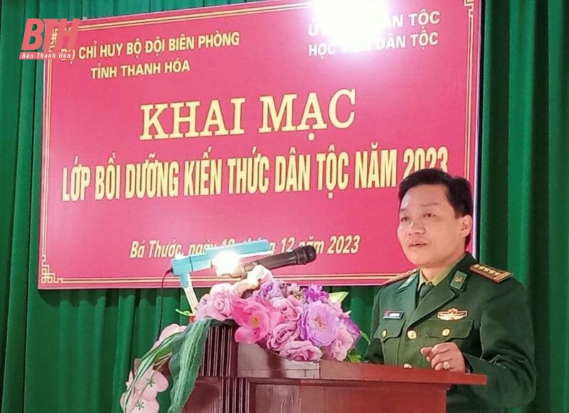 Khai mạc lớp bồi dưỡng kiến thức dân tộc năm 2023