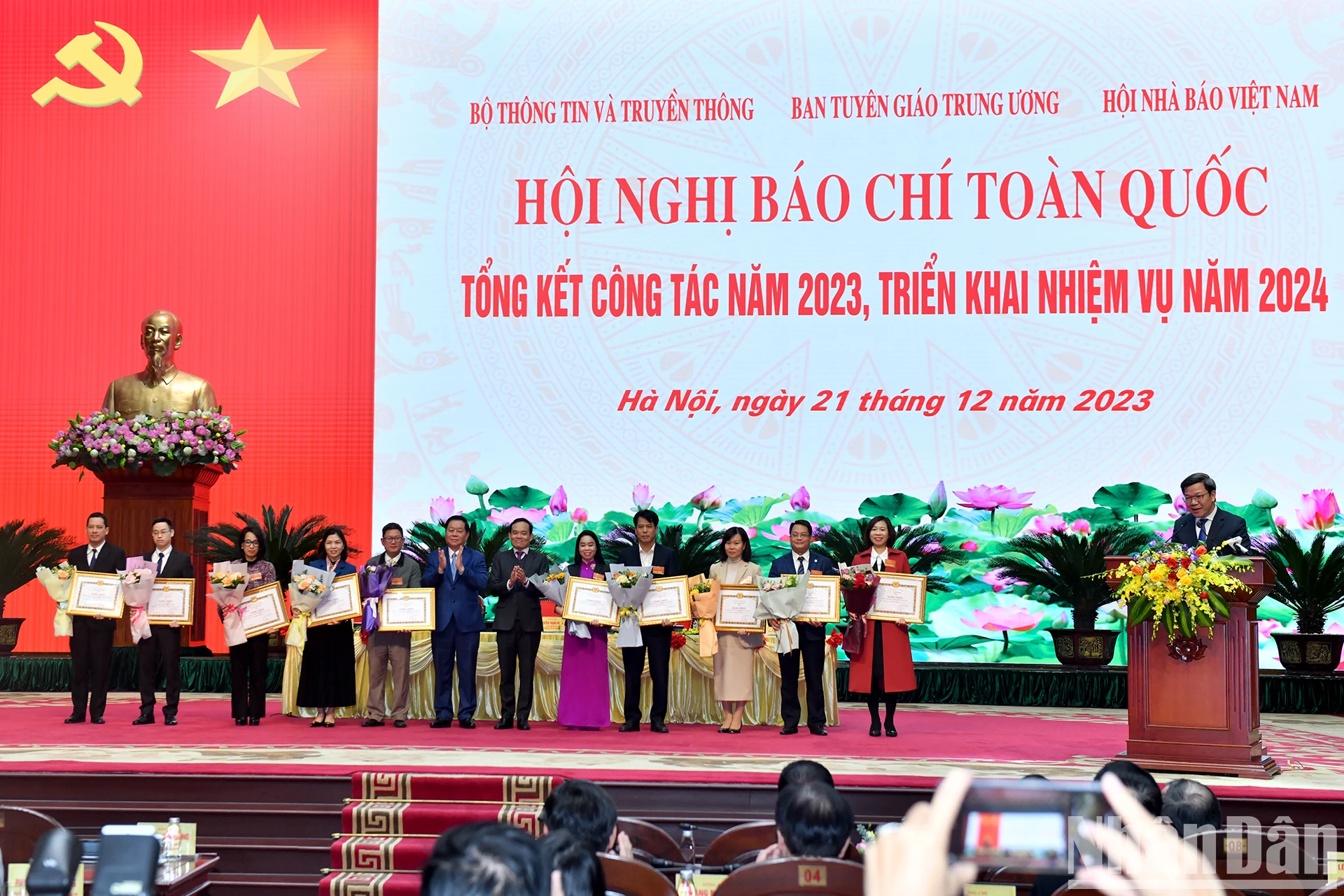 Hội nghị Báo chí toàn quốc tổng kết công tác năm 2023, triển khai nhiệm vụ năm 2024