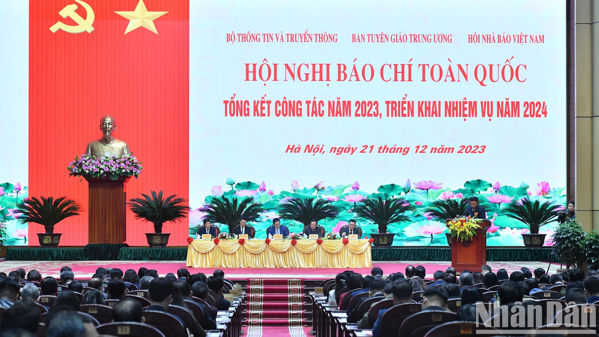 Hội nghị Báo chí toàn quốc tổng kết công tác năm 2023, triển khai nhiệm vụ năm 2024