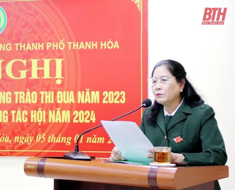 Hội Cựu TNXP TP Thanh Hóa l ấy công tác nghĩa tình làm nhiệm vụ trọng tâm, xuyên suốt