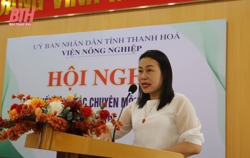 Viện Nông nghiệp Thanh Hoá: Nỗ lực thực hiện thành công mục tiêu của khâu đột phá về KHCN