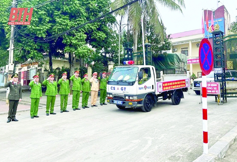 Công an huyện Thường Xuân tăng cường đấu tranh với các loại tội phạm dịp Tết Nguyên đán Giáp Thìn 2024