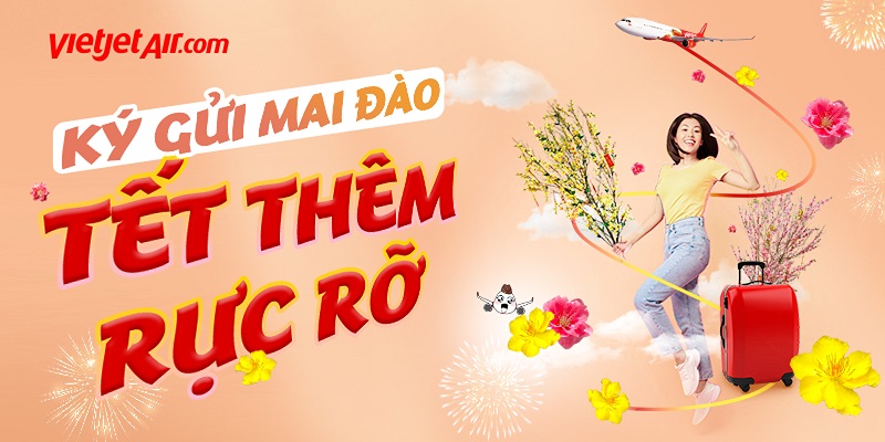 Vietjet vận chuyển mai, đào - mang Xuân đến mọi nhà