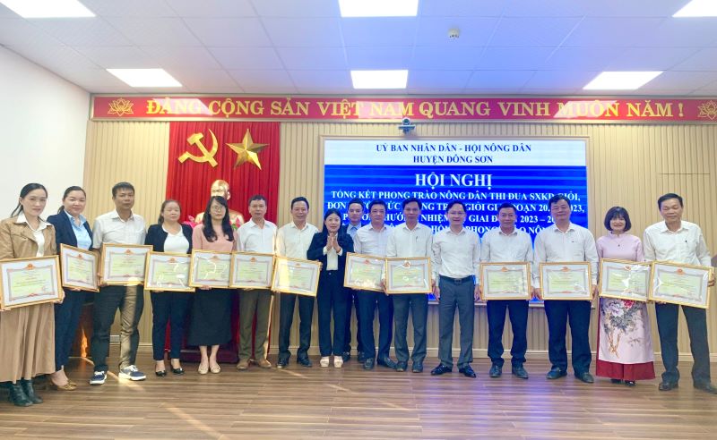 Hội Nông dân huyện Đông Sơn lan tỏa phong trào Nông dân sản xuất, kinh doanh giỏi