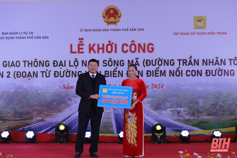 Khởi công dự án Đại lộ Nam Sông Mã giai đoạn 2 và khánh thành Trụ sở làm việc cơ quan hành chính TP Sầm Sơn