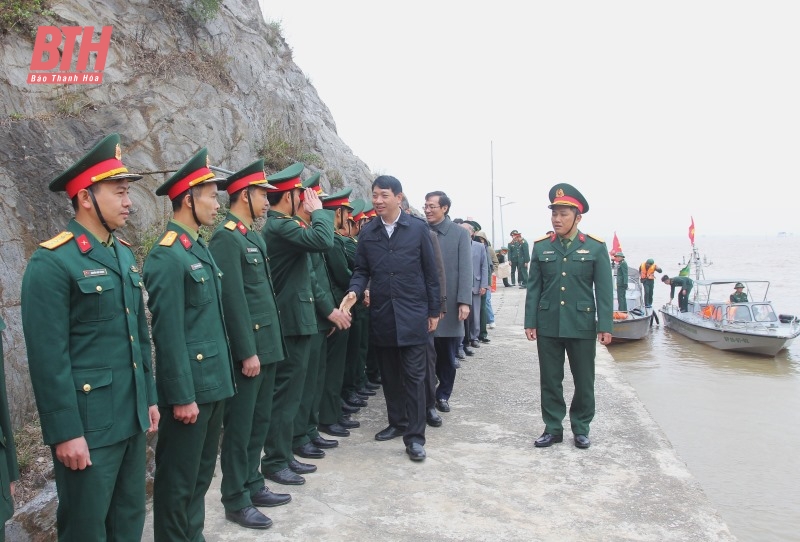 Phó Chủ tịch UBND tỉnh Lê Đức Giang thăm, kiểm tra tình hình sản xuất, đời sống Nhân dân huyện Hậu Lộc