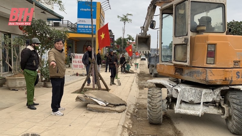 Vĩnh Lộc ra quân bảo vệ kết cấu hạ tầng giao thông đường bộ