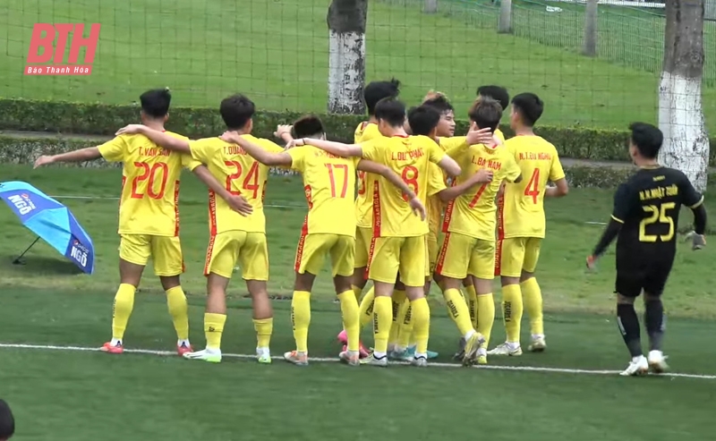 U19 Đông Á Thanh Hóa ngược dòng ngoạn mục, đánh bại U19 Công an Hà Nội