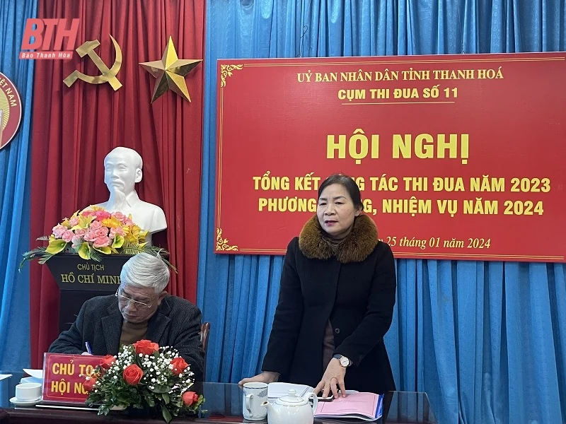 Cụm thi đua số 11 chú trọng nâng cao chất lượng công tác thi đua, khen thưởng