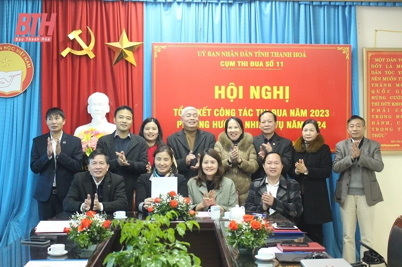 Cụm thi đua số 11 chú trọng nâng cao chất lượng công tác thi đua, khen thưởng