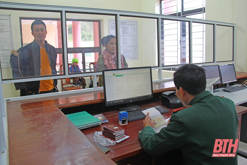 Tăng cường kiểm soát người, phương tiện, hàng hóa qua cửa khẩu quốc tế Na Mèo dịp Tết