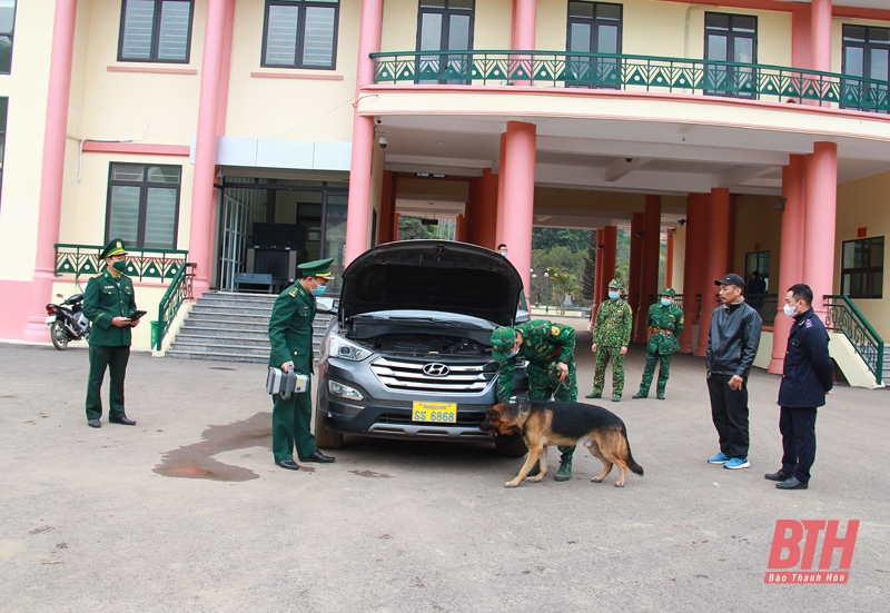 Tăng cường kiểm soát người, phương tiện, hàng hóa qua cửa khẩu quốc tế Na Mèo dịp Tết