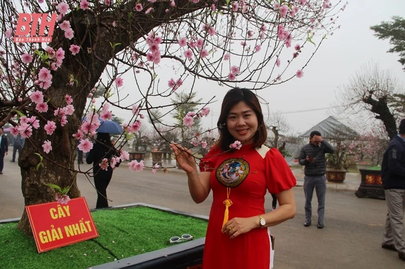 Về Triệu Sơn đi Hội chợ hoa đào