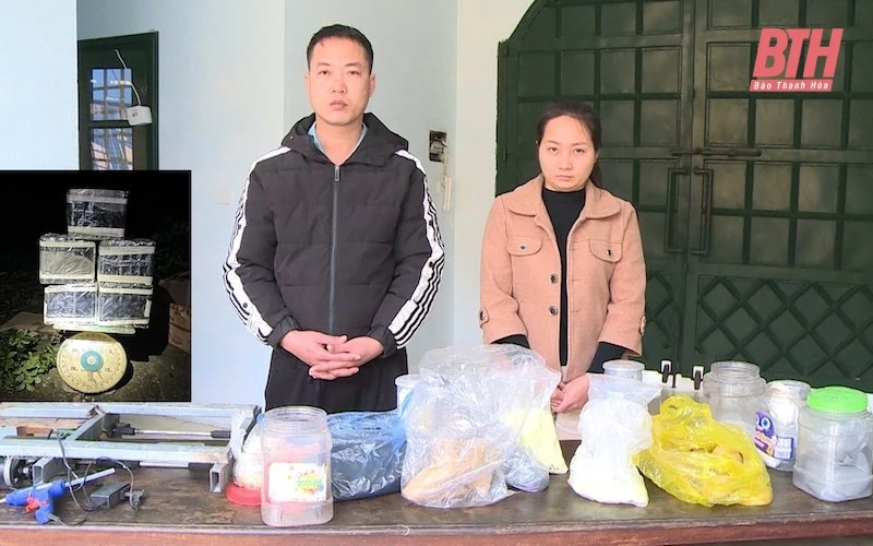 Bắt quả tang thêm 2 đối tượng chế tạo, sản xuất và buôn bán pháo hoa nổ trái phép