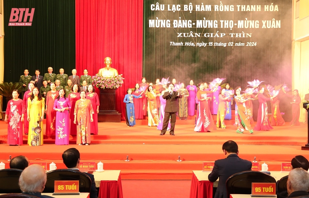 Câu lạc bộ Hàm Rồng tổ chức ngày hội “Mừng Đảng - Mừng thọ - Mừng xuân”