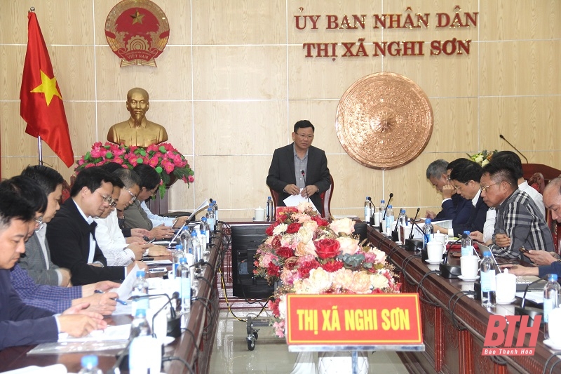 Đẩy nhanh tiến độ triển khai các khu tái định cư, GPMB và thực hiện các dự án trọng điểm tại Khu Kinh tế Nghi Sơn