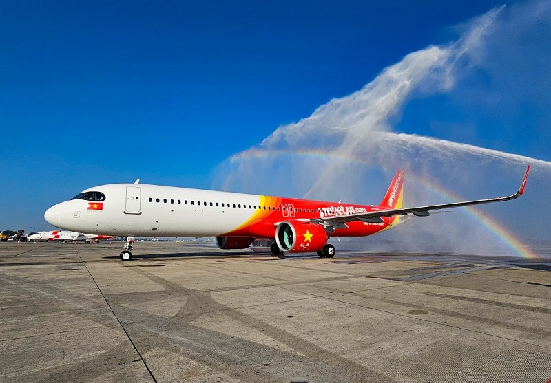 Vietjet đón chào tàu bay thứ 105 trong đầu năm mới