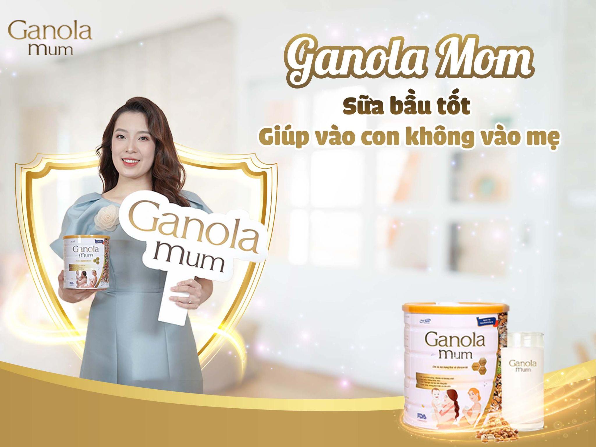 Ganola Mom: Sữa bầu tốt giúp vào con không vào mẹ