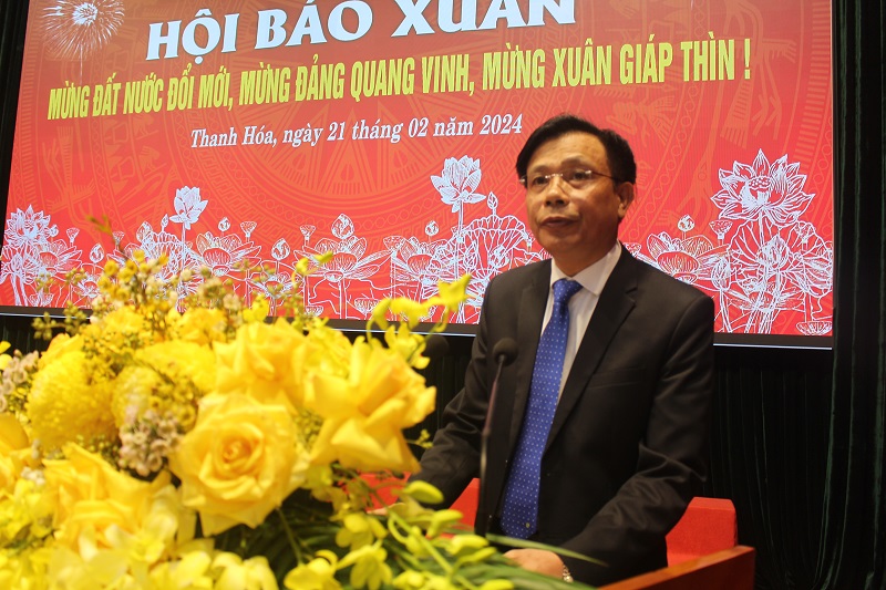 Sôi nổi Hội báo Xuân Giáp Thìn 2024 tại huyện Hoằng Hóa