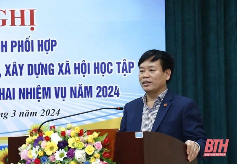 Phối hợp đẩy mạnh hoạt động khuyến học, khuyến tài, xây dựng xã hội học tập