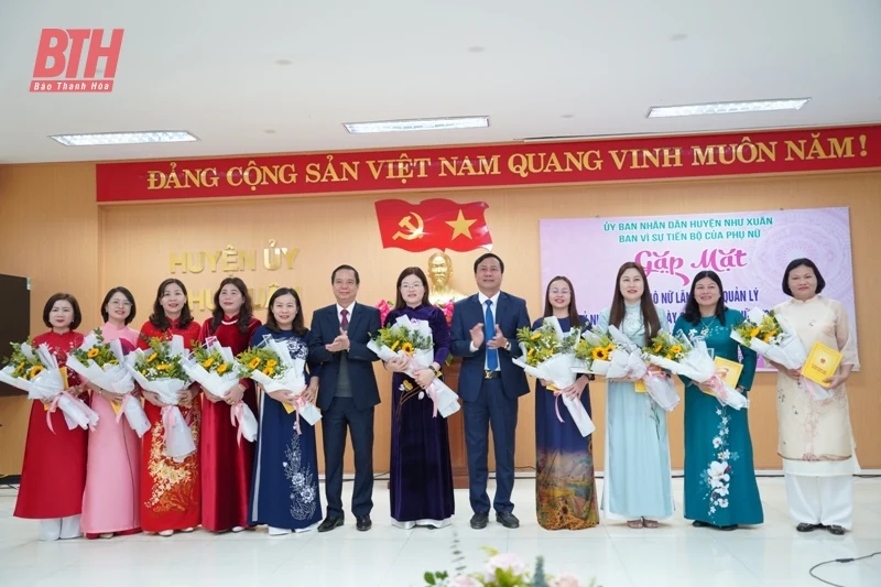 Như Xuân gặp mặt cán bộ nữ lãnh đạo, quản lý