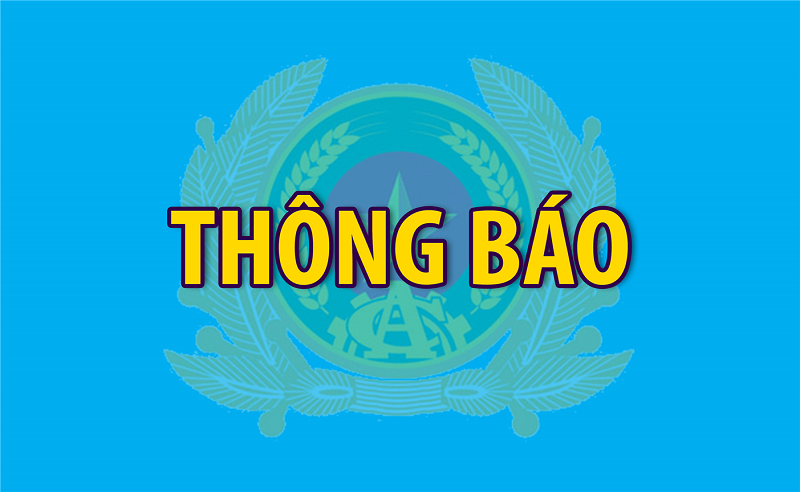 Thông báo danh sách phương tiện quá hạn tạm giữ