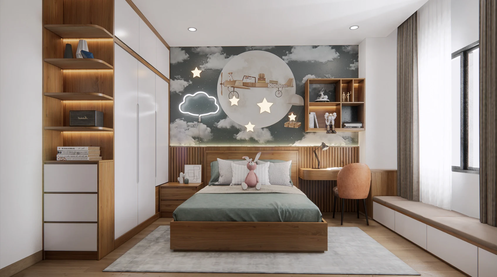 Nội thất Bến Thành – Đơn vị thi công phòng ngủ đẹp, giá rẻ